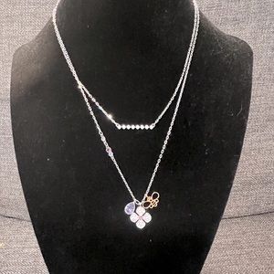 Swarovski double layered necklace